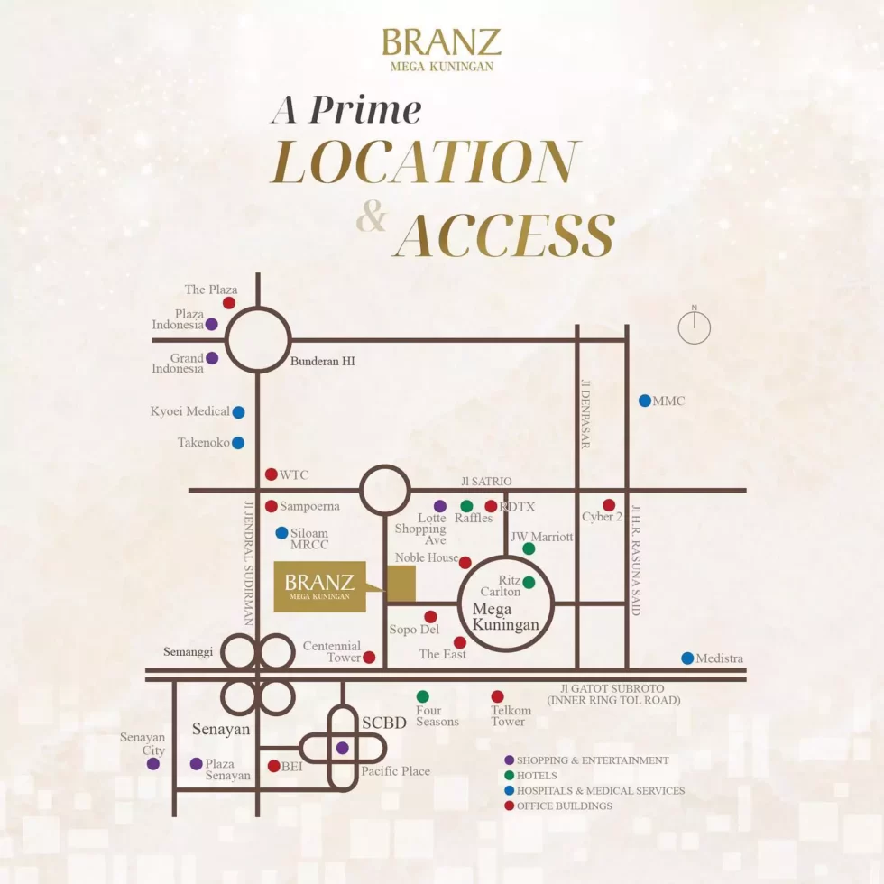 Kawasan BRANZ Mega Kuningan